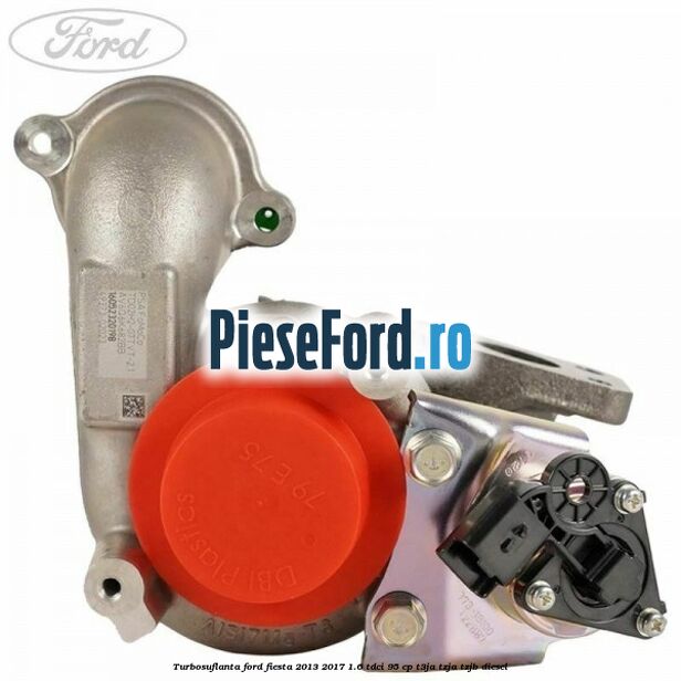 Turbosuflanta Ford Fiesta 2013-2017 1.6 TDCi 95 cp T3JA, TZJA, TZJB diesel