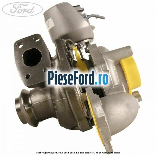 Turbosuflanta Ford Focus 2011-2014 1.6 TDCi ECOnetic 105 cp NGDA, NGDB diesel