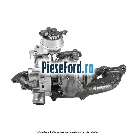 Turbosuflanta Ford Focus 2014-2018 2.0 TDCi 150 cp T7DA, T7DB diesel