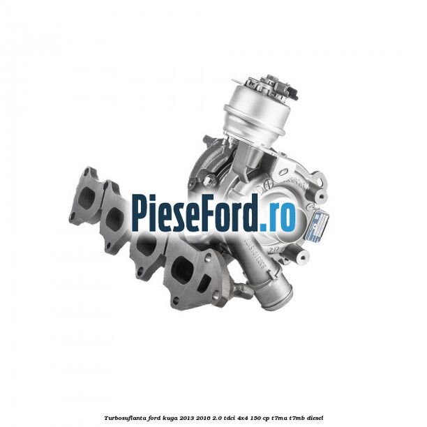Turbosuflanta Ford Kuga 2013-2016 2.0 TDCi 4x4 150 cp T7MA, T7MB diesel