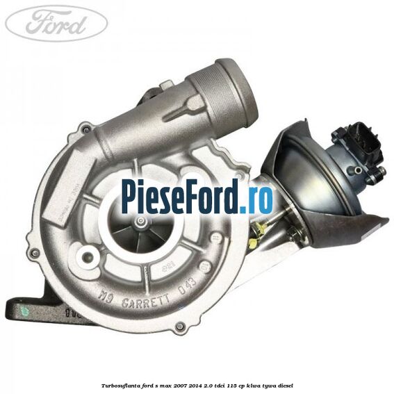 Turbosuflanta Ford S-Max 2007-2014 2.0 TDCi 115 cp KLWA, TYWA diesel