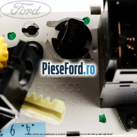 Unitate control aer conditionat cu AC Ford Transit 2006-2014 3.2 TDCi 200 cp SAFA, SAFB diesel