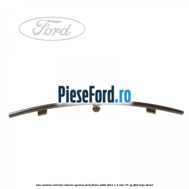Usa consola centrala culoare syracus Ford Fiesta 2008-2012 1.4 TDCi 70 cp F6JD, KVJA diesel