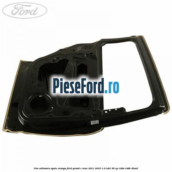 Usa culisanta spate, stanga Ford Grand C-Max 2011-2015 1.6 TDCi 95 cp T3DA, T3DB diesel