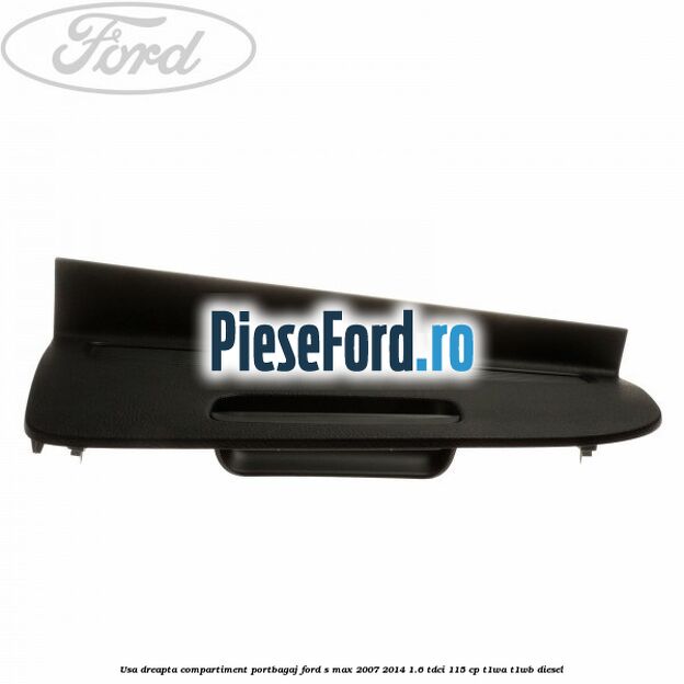 Usa dreapta compartiment portbagaj Ford S-Max 2007-2014 1.6 TDCi 115 cp T1WA, T1WB diesel