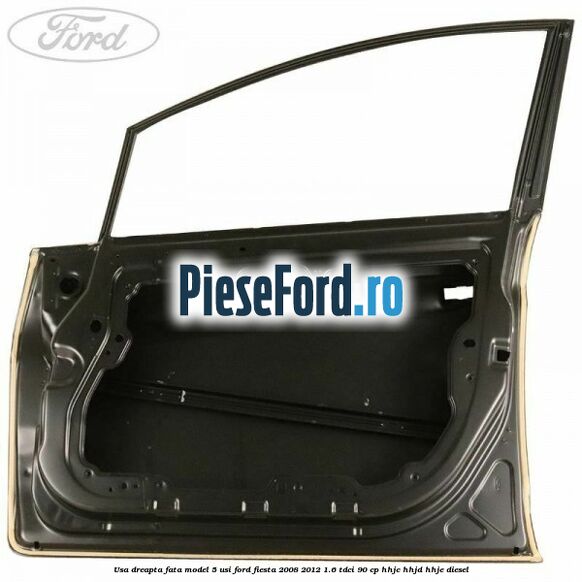 Usa dreapta fata model 5 usi Ford Fiesta 2008-2012 1.6 TDCi 90 cp HHJC, HHJD, HHJE diesel
