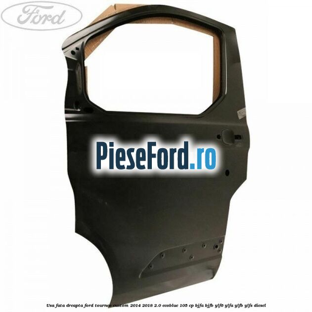 Usa fata dreapta Ford Tourneo Custom 2014-2018 2.0 EcoBlue 105 cp BJFA, BJFB, YLF6, YLFA, YLFB, YLFS diesel