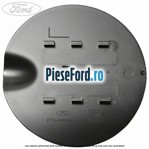 Usa rezervor primerizat Ford Tourneo Courier 2014-2018 1.5 TDCi 95 cp XVCA, XVCB, XVCC, XVCD diesel