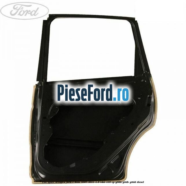 Usa spate dreapta Ford C-Max 2007-2011 1.6 TDCi 109 cp G8DA, G8DB, G8DD diesel