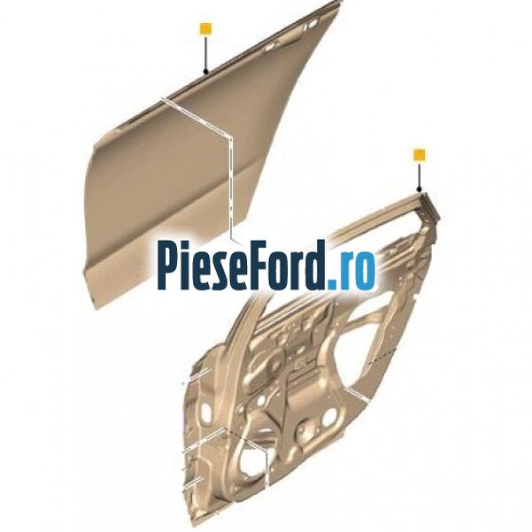 Usa spate dreapta Vignale, 5 usi combi Ford Mondeo 2019-2023 1.5 EcoBoost 165 cp UNCN benzina