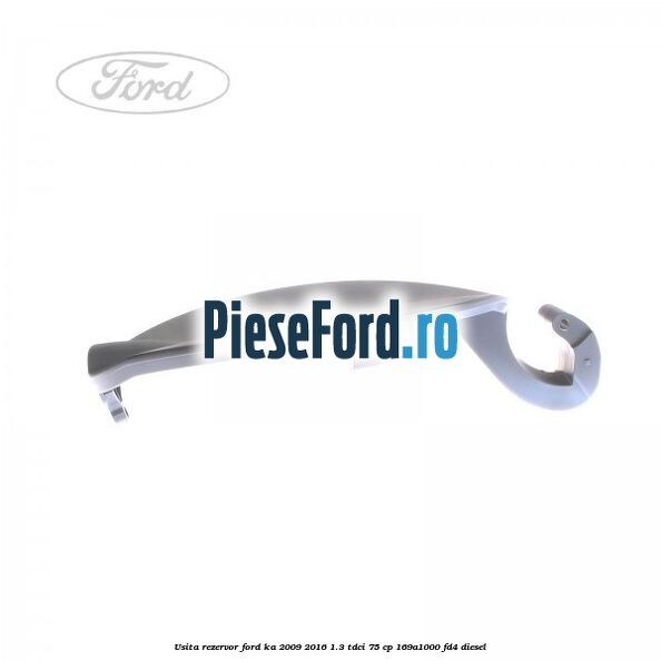 Usita rezervor Ford Ka 2009-2016 1.3 TDCi 75 cp 169A1000, FD4 diesel