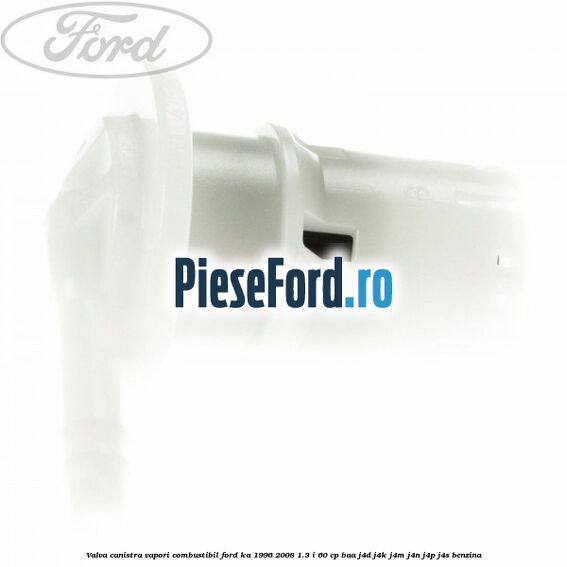 Valva canistra vapori combustibil Ford Ka 1996-2008 1.3 i 60 cp Valva canistra vapori combustibil Ford Ka 1996-2008 1.3 i 60 cp BAA, J4D, J4K, J4M, J4N, J4P, J4S benzina