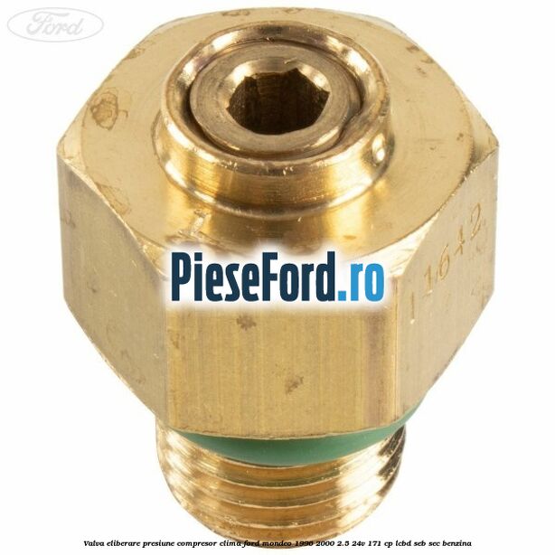 Valva eliberare presiune compresor clima Ford Mondeo 1996-2000 2.5 24V 171 cp LCBD, SEB, SEC benzina