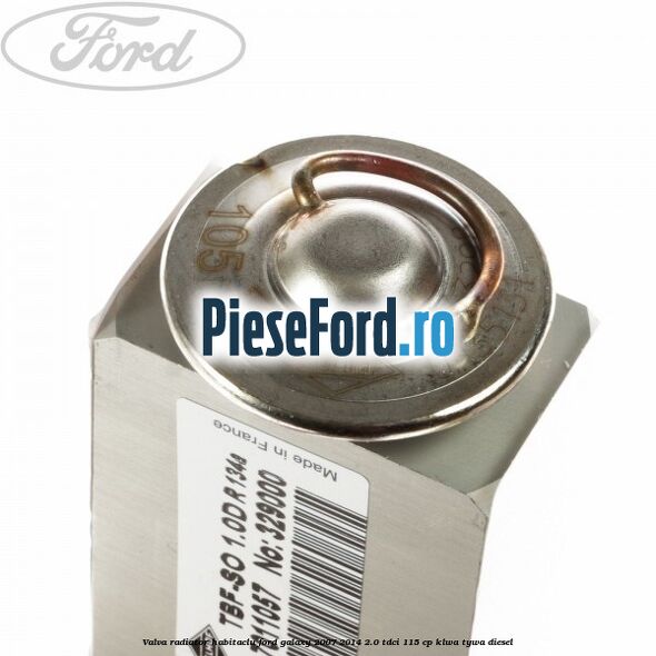 Valva radiator habitaclu Ford Galaxy 2007-2014 2.0 TDCi 115 cp KLWA, TYWA diesel