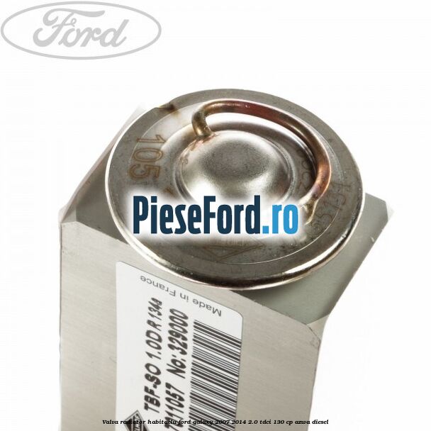 Valva radiator habitaclu Ford Galaxy 2007-2014 2.0 TDCi 130 cp Valva radiator habitaclu Ford Galaxy 2007-2014 2.0 TDCi 130 cp AZWA diesel