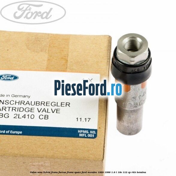 Valva sens lichid frana, furtun frana spate Ford Mondeo 1993-1996 1.8 i 16V 112 cp Valva sens lichid frana, furtun frana spate Ford Mondeo 1993-1996 1.8 i 16V 112 cp RKB benzina