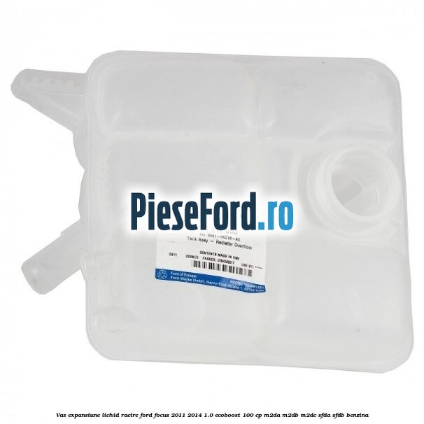 Vas expansiune lichid racire Ford Focus 2011-2014 1.0 EcoBoost 100 cp M2DA, M2DB, M2DC, SFDA, SFDB benzina