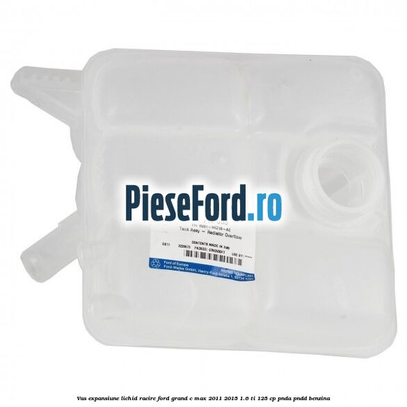 Vas expansiune lichid racire Ford Grand C-Max 2011-2015 1.6 Ti 125 cp PNDA, PNDD benzina