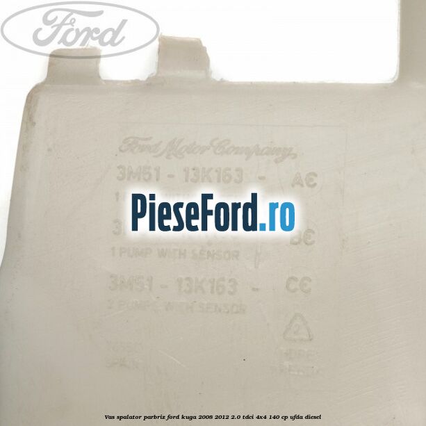 Vas spalator parbriz Ford Kuga 2008-2012 2.0 TDCI 4x4 140 cp UFDA diesel