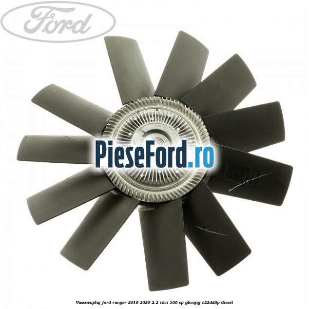 Vascocuplaj Ford Ranger 2016-2020 2.2 TDCi 160 cp GBVAJQJ, T22DD0P diesel
