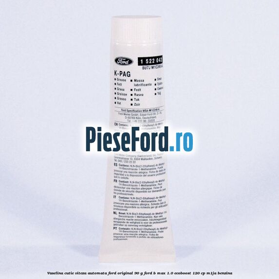 Vaselina cutie viteza automata Ford original 90 G Ford B-Max 1.0 EcoBoost 120 cp M1JA benzina