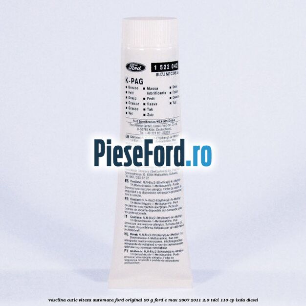 Vaselina cutie viteza automata Ford original 90 G Ford C-Max 2007-2011 2.0 TDCi 110 cp Vaselina cutie viteza automata Ford original 90 G Ford C-Max 2007-2011 2.0 TDCi 110 cp IXDA diesel