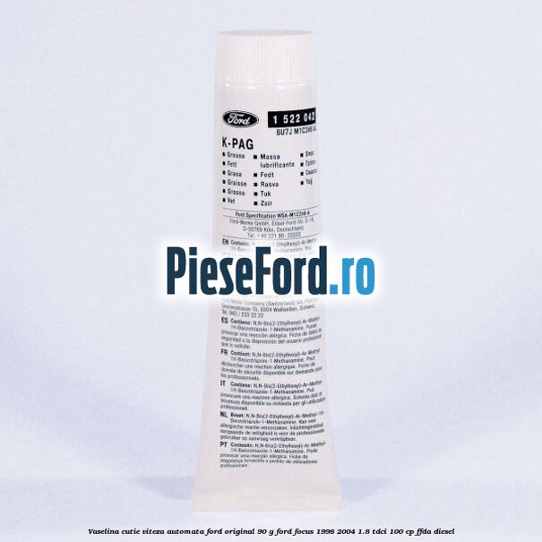 Vaselina cutie viteza automata Ford original 90 G Ford Focus 1998-2004 1.8 TDCi 100 cp FFDA diesel