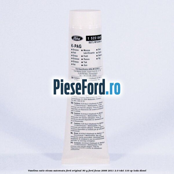 Vaselina cutie viteza automata Ford original 90 G Ford Focus 2008-2011 2.0 TDCi 110 cp Vaselina cutie viteza automata Ford original 90 G Ford Focus 2008-2011 2.0 TDCi 110 cp IXDA diesel
