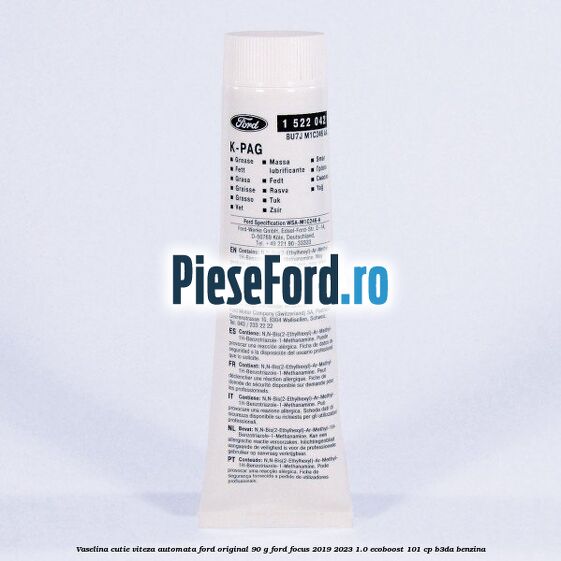 Vaselina cutie viteza automata Ford original 90 G Ford Focus 2019-2023 1.0 EcoBoost 101 cp B3DA benzina