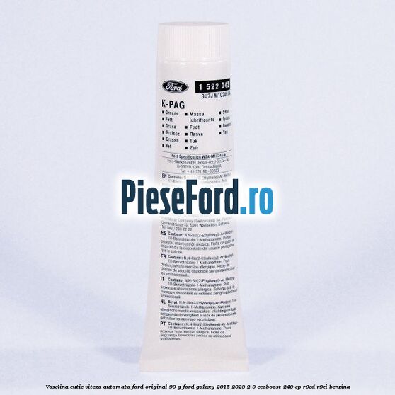 Vaselina cutie viteza automata Ford original 90 G Ford Galaxy 2015-2023 2.0 EcoBoost 240 cp R9CD, R9CI benzina