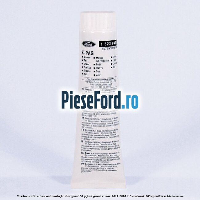 Vaselina cutie viteza automata Ford original 90 G Ford Grand C-Max 2011-2015 1.0 EcoBoost 100 cp M2DA, M2DC benzina