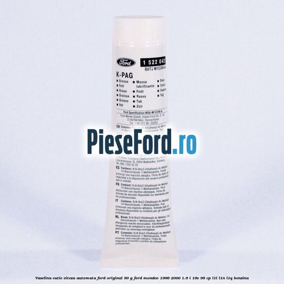 Vaselina cutie viteza automata Ford original 90 G Ford Mondeo 1996-2000 1.6 i 16V 95 cp L1L, L1N, L1Q benzina