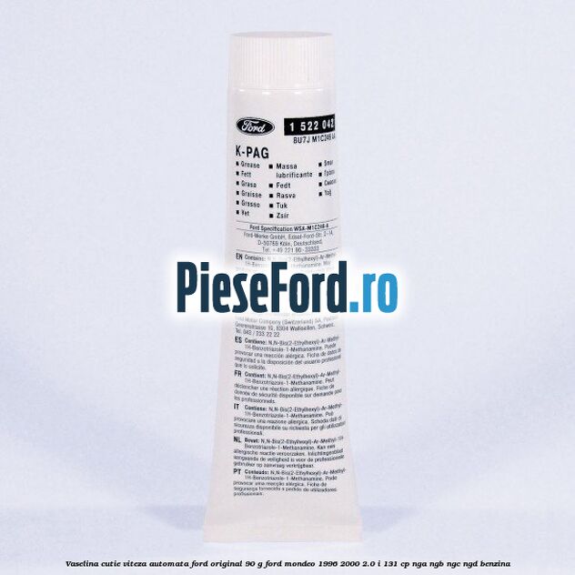 Vaselina cutie viteza automata Ford original 90 G Ford Mondeo 1996-2000 2.0 i 131 cp NGA, NGB, NGC, NGD benzina