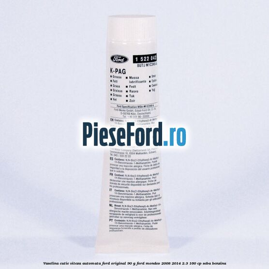 Vaselina cutie viteza automata Ford original 90 G Ford Mondeo 2008-2014 2.3 160 cp SEBA benzina