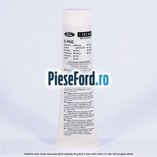 Vaselina cutie viteza automata Ford original 90 G Ford S-Max 2007-2014 1.8 TDCi 125 cp QYWA diesel