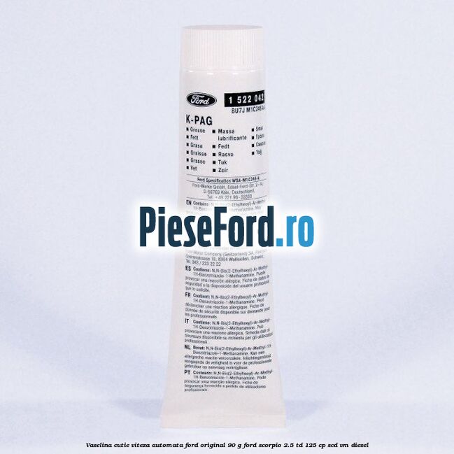 Vaselina cutie viteza automata Ford original 90 G Ford Scorpio 2.5 TD 125 cp SCD, VM diesel