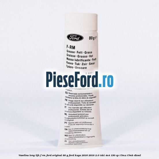 Vaselina Long Life F-RM Ford original 80 G Ford Kuga 2016-2018 2.0 TDCi 4x4 150 cp T7MA, T7MB diesel