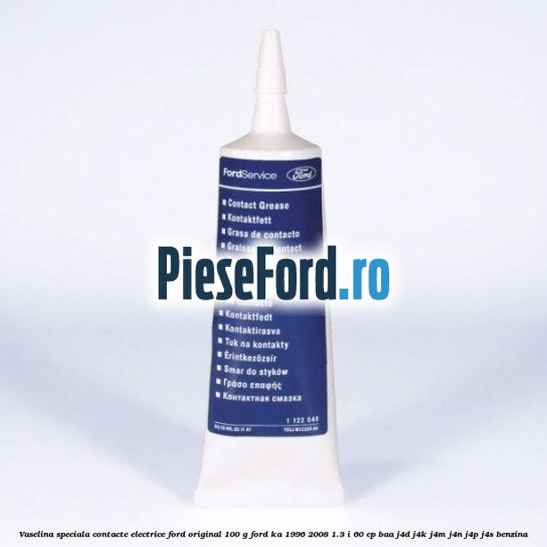 Vaselina speciala contacte electrice Ford original 100 G Ford Ka 1996-2008 1.3 i 60 cp BAA, J4D, J4K, J4M, J4N, J4P, J4S benzina