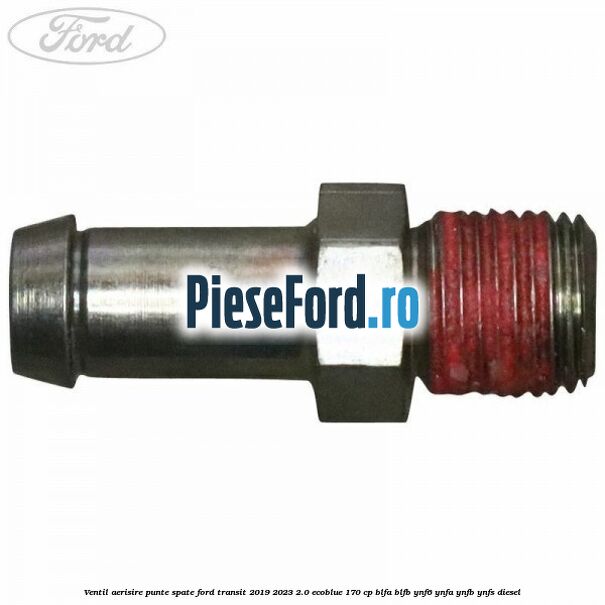 Ventil aerisire punte spate Ford Transit 2019-2023 2.0 EcoBlue 170 cp BLFA, BLFB, YNF6, YNFA, YNFB, YNFS diesel