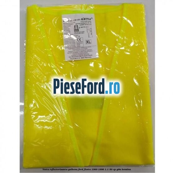 Vesta reflectorizanta galbena Ford Fiesta 1989-1996 1.1 50 cp G6A benzina