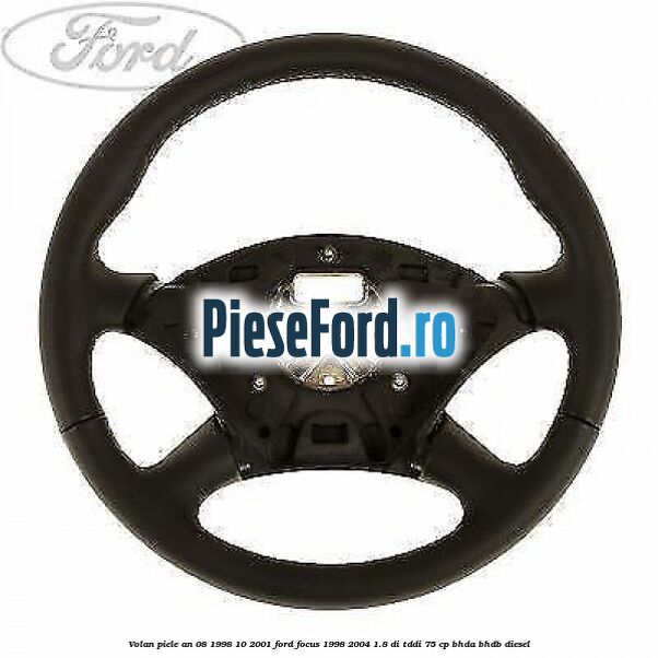 Volan piele an 08/1998-10/2001 Ford Focus 1998-2004 1.8 DI/TDDi 75 cp BHDA, BHDB diesel