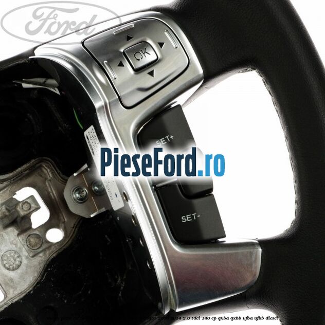 Volan piele, comanda pilot automat Ford Mondeo 2008-2014 2.0 TDCi 140 cp QXBA, QXBB, UFBA, UFBB diesel