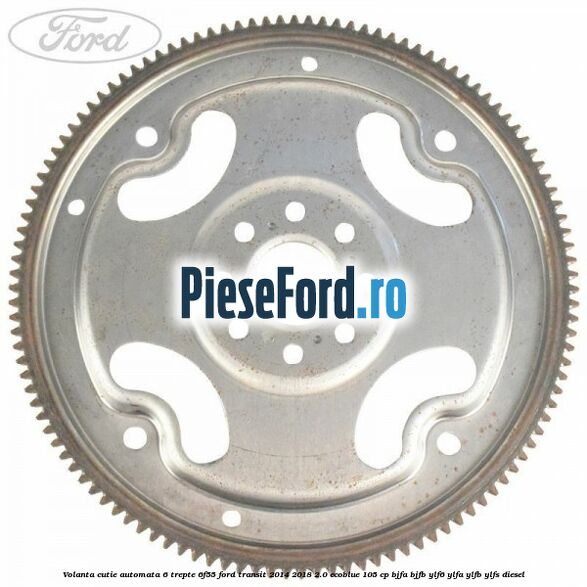 Volanta cutie automata 6 trepte 6F55 Ford Transit 2014-2018 2.0 EcoBlue 105 cp Volanta cutie automata 6 trepte 6F55 Ford Transit 2014-2018 2.0 EcoBlue 105 cp BJFA, BJFB, YLF6, YLFA, YLFB, YLFS diesel