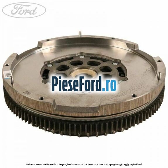 Volanta masa dubla cutie 6 trepte Ford Transit 2014-2018 2.2 TDCi 125 cp
