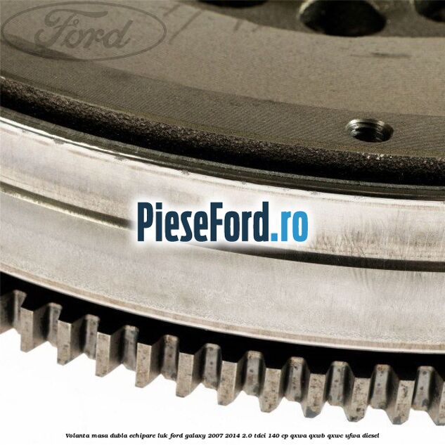 Volanta masa dubla echipare LUK Ford Galaxy 2007-2014 2.0 TDCi 140 cp QXWA, QXWB, QXWC, UFWA diesel