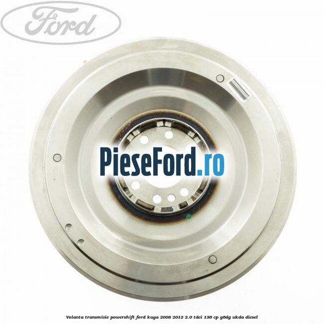 Volanta transmisie Powershift Ford Kuga 2008-2012 2.0 TDCi 136 cp G6DG, UKDA diesel