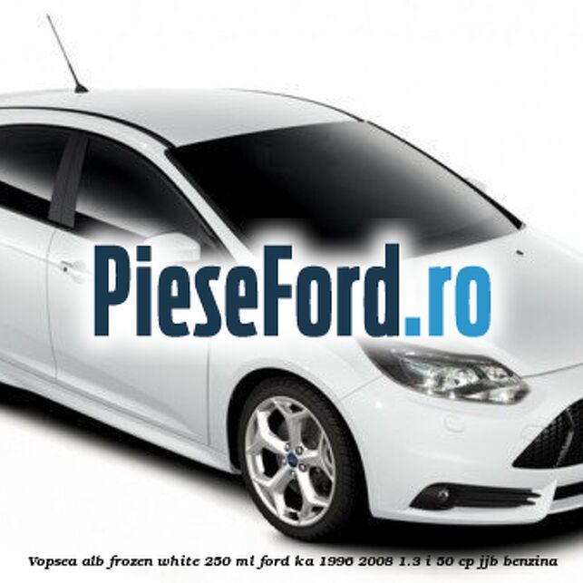 Vopsea alb Frozen White, 250 ml Ford Ka 1996-2008 1.3 i 50 cp JJB benzina