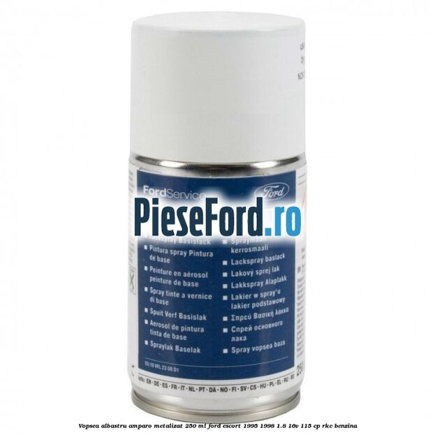 Vopsea albastru amparo metalizat, 250 ml Ford Escort 1995-1998 1.8 16V 115 cp RKC benzina