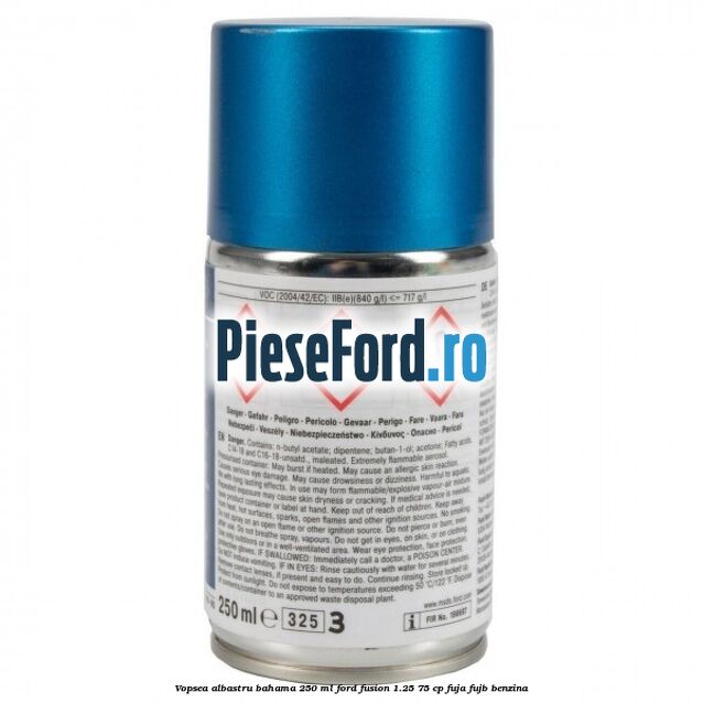 Vopsea albastru bahama, 250 ml Ford Fusion 1.25 75 cp FUJA, FUJB benzina