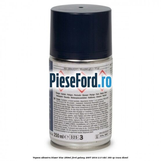 Vopsea albastru Blazer Blue, 250ml Ford Galaxy 2007-2014 2.0 TDCi 163 cp TXWA diesel